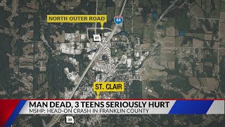 Elderly Missouri man dead 3 teens injured in collision [upl. by Gazo606]