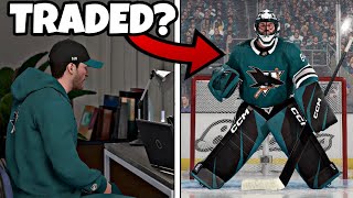 REQUESTING A TRADE  NHL 24 Goalie Be A Pro 42 [upl. by Relyuc]