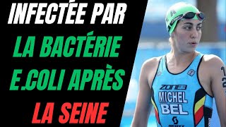 LÉQUIPE BELGE DÉCLARE FORFAIT  UNE TRIATHLÈTE MALADE APRÈS SA NAGE DANS LA SEINE [upl. by Ainerbas888]