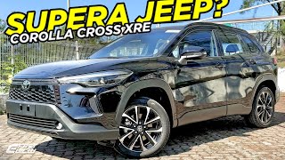 NOVO TOYOTA COROLLA CROSS XRE 2025 CONFIÁVEL E ECONÔMICO QUE COMPASS VALE A PENA NESSE PREÇO [upl. by Ofella]