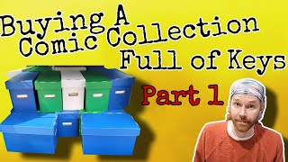 Buying a Comic Book Collection Full of Keys Part 1 [upl. by Darcy]