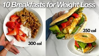 10 Days of Weight Loss Friendly  Low Calories Breakfast Ideas to Make in 2023  Quick amp Easy Recipe [upl. by Carrie]