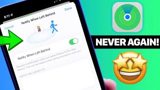 iOS 15 Notify When Left Behind  Never Lose Your Apple Devices AGAIN [upl. by Monika]