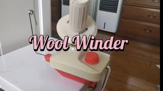 Wool Winder For Yarn  Tufting Essentials [upl. by Ellatnahc]