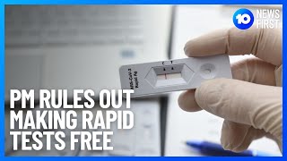 Outrage Over Rapid Antigen Test Cost  10 News First [upl. by Keyes363]