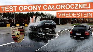 TEST Opon Całorocznych Vredestein Quatrac PRO na Porsche Cayenne  Moto LAB [upl. by Irehj]