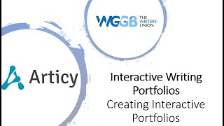 Interactive writing portfolios – creating interactive portfolios [upl. by Ahsiryt519]