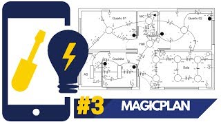 Aplicativo Para Eletricista 3  MagicPlan [upl. by Rehpetsirhc]