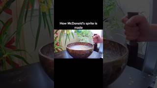 How McDonalds Sprite is Made funnymemes funny meme memes capcut shorts capcuttutorial [upl. by Imas]