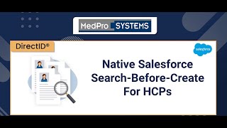 MedPro Systems DirectID Salesforce Integration [upl. by Sterling273]