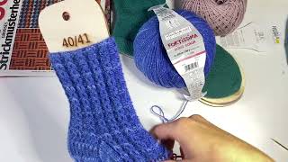 Неделя Стартов 🧦🧶День 45 носкисabelknit носкиспицами socken socks [upl. by God]