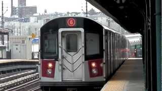 Brooklyn Bridge Bound R142A 6 Lcl Train  Whitlock Avenue [upl. by Zailer134]