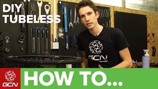 How To Make A DIY Cyclocross Tubeless Setup  Ghetto Tubeless Tyres [upl. by Barde]