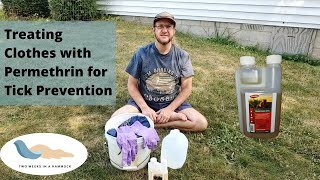 Treating Clothes With Permethrin for Tick Protection [upl. by Monah]