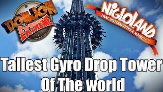 Le Donjon de LExtrême  Tallest Gyro Drop Tower Epic Music Montage  Nigloland [upl. by Negaem]