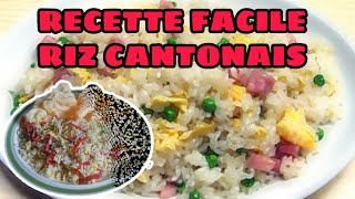 RECETTE RIZ CANTONAIS FACILE [upl. by Yaner184]