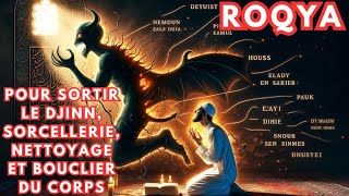 ROQYA POUR SORTIR LE DJINN SORCELLERIE NETTOYAGE ET BOUCLIER DU CORPSPROTECTION MAISON ET FAMILLE [upl. by Sisxela766]