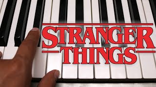 Stranger Things  Piano Tutorial  Notas Musicales  Cover [upl. by Eyar]