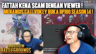 FATTAHZIE SI RIAK FIRST TIME KENA SCAM DENGAN VIEWER BUKA RP100 SEASON 14  MENANGIS CALL VOKEY [upl. by Gnilsia805]