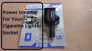 Power Inverter For Your Cigarette Lighter Socket [upl. by Snave]