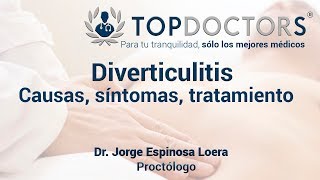 ¿Qué es la diverticulitis Causas síntomas tratamiento [upl. by Naoh]