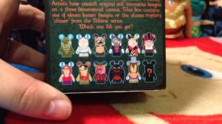 Disney LoveVinylmation Villains Series 3 Unboxing [upl. by Airtemak574]