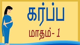 Pregnancy  Tamil  Month 1  கர்ப்பம் மாதம் 1 [upl. by Ecnerol]