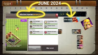 Clash of Clans JUNE 2024 Update  New Hero EquipmentBalance Changes etc🔥 [upl. by Inajar]