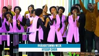 IZINA RIRYOSHYE HYSSOP CHOIR Ivugabutumwa week Live at ADEPR RUKURAZO LueNwBNVxII 7 [upl. by Liagaba638]