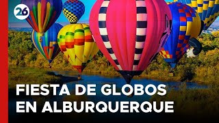 EEUU  Así se disfrutó la Fiesta Internacional de Globos en Albuquerque [upl. by Menendez]