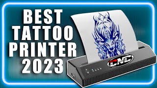 Best Tattoo Stencil Printer  CNC Tattoo Printer Review [upl. by Lobiv298]