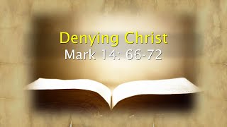 Denying Christ  Live Service November 3 2024 [upl. by Padraic]