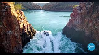 Horizontal falls Drone Video Western Australia [upl. by Nnayar]