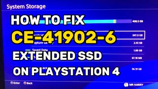 How To Fix PS4 Error CE419026 Extended SSD Error [upl. by Meece994]