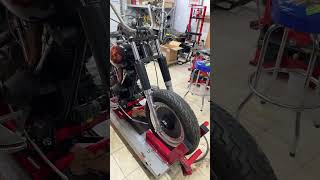 Harley Front End Issues harleydavidson fatboy shovelhead issue fitment motorcycle project [upl. by Estevan]