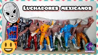 Luchadores Mexicanos Juguete Bootleg Mexicano Bootleg Toys [upl. by Elolcin827]