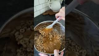 Peanut Butter Cheerio Bars  KidApproved Healthy amp Delicious Snack Recipe [upl. by Haral]