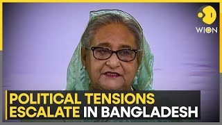 Bangladesh Protesters Demands Elections  Latest News  WION [upl. by Hcib337]