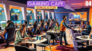 I OPENED A CAFETERIA IN MY GAMING CAFE  GAMING CAFE SIMULATOR  04 [upl. by Uund]