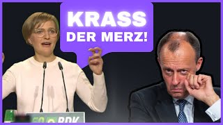 Neue Grünen Vorsitzende Franziska Brantner geht an die Decke [upl. by Munshi]