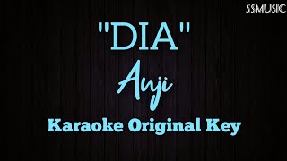 ANJI  DIA Karaoke version no vocal  original key [upl. by Nalliuq]