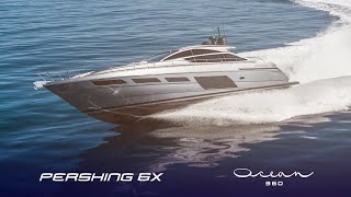 Pershing 6X  Ocean 360 [upl. by Latsyk297]