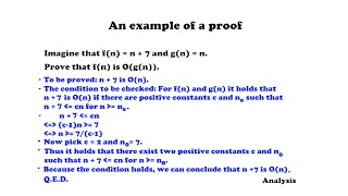 Prove Time Complexities  Big O  and Examples  Analysis [upl. by Aynotel155]