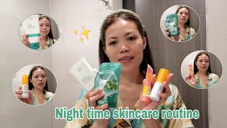 My Updated Night Time Skincare Routine For Healthy Skin  Gian Len [upl. by Airemahs]