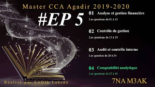 EP 5 Corrections des concours master Master CCA Agadir 55 [upl. by Walczak]