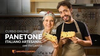 Curso Panetone Italiano Artesanal [upl. by Elacim]