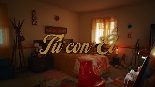 Rauw Alejandro  Tú Con Él Lyric Video [upl. by Weinrich]