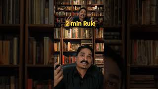 2 minute rule atomic Habit practice habit atomichabits practice motivation tamil [upl. by Nav]