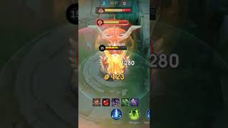 Fighter vs turret mobilelegends mlbb viralvideo mobilelegendsbangbang [upl. by Hyacinthia]