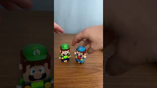 Can the NEW LEGO Luigi Connect with OLD LEGO Mario lego [upl. by Elledoj]